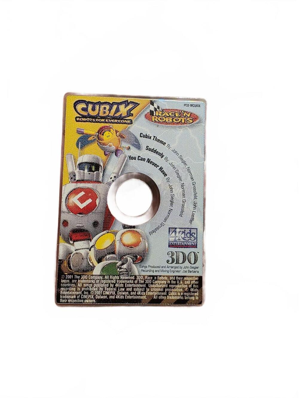 Rare Cubix Robots for Everyone Playstation 1 PS1 CD Media Disc